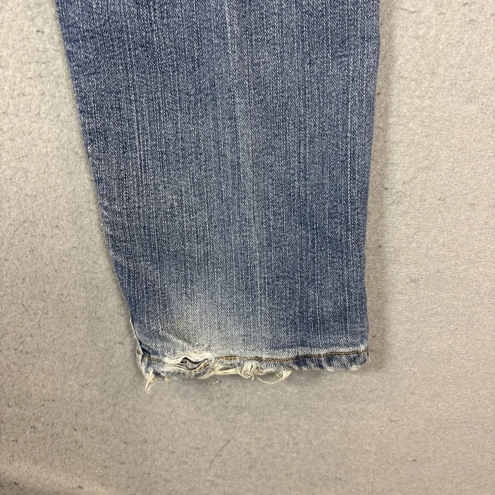 VTG Levi's 512 Slim Tapered Women's Jeans Size 14M Whiskering Y2K